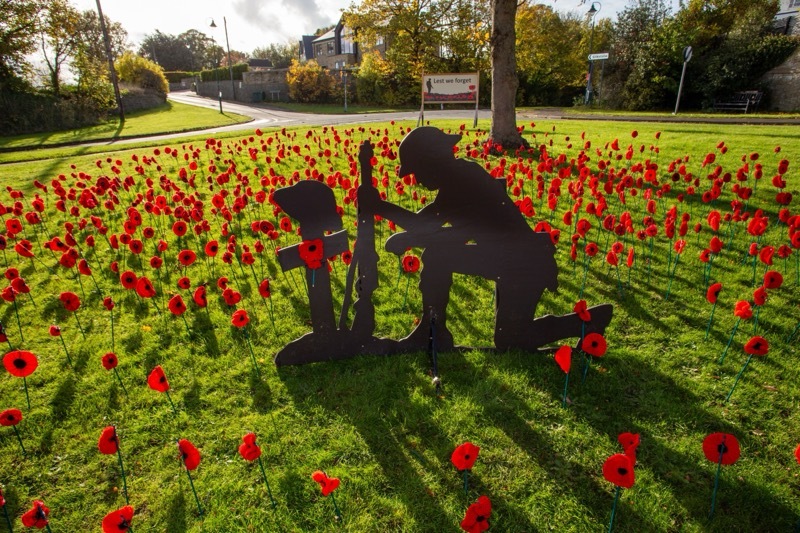 Other image for Close-knit effort helps pay tribute to the fallen